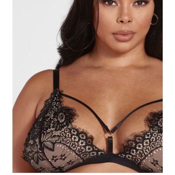 Fashion to Figure Amber Strappy Floral Lace Bra - Picture 8 of 8
